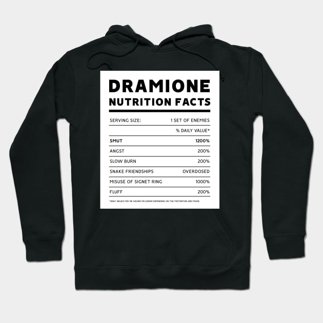 Dramione Nutrition Facts Hoodie by MoviesAndOthers